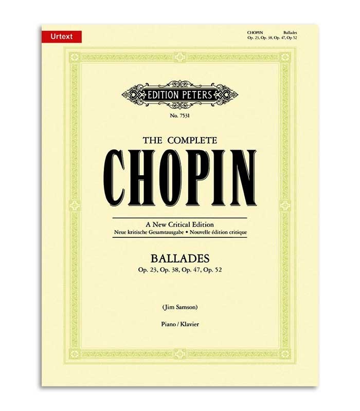 Book Peters Chopin Ballades EP7531