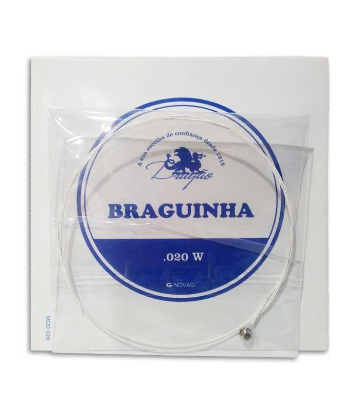 Jogo de Cordas Dragão 090 para Braguinha Inox
