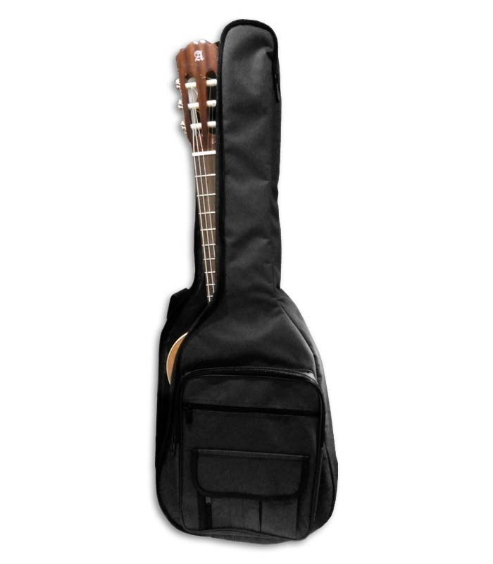 Saco Ortolá 453 32B Nylon para Guitarra Clássica 3/4 Almofadado 10mm com Mochila