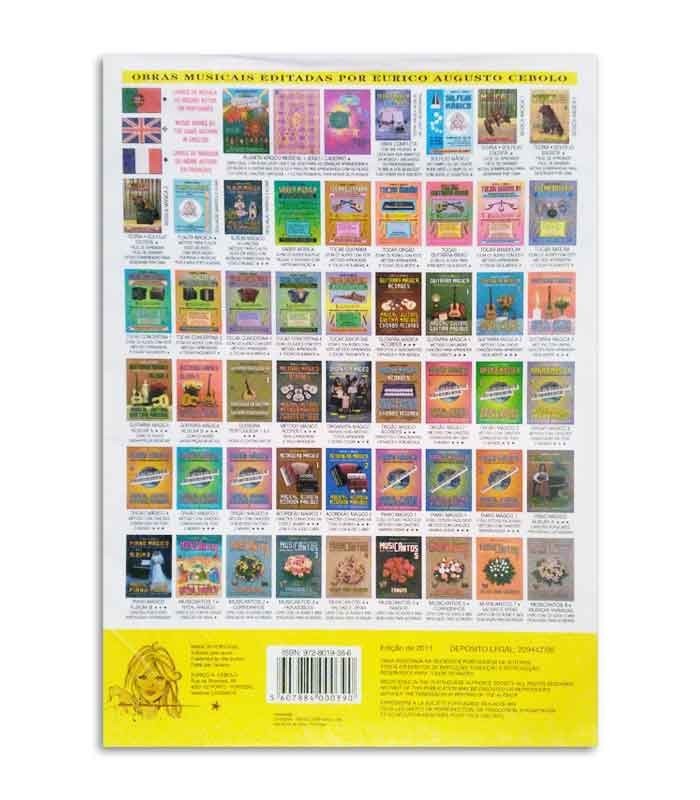 Book Eurico Cebolo Tocar Órgão with CD T ORG