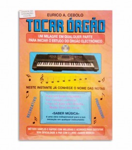 Book Eurico Cebolo Tocar Órgão with CD T ORG
