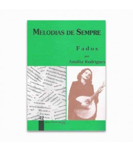 Libro Melodias de Sempre 42 Fados de Amália por Manuel Resende