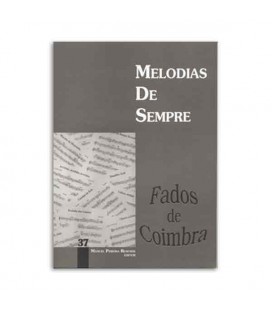 Libro Melodias de Sempre 37 Fados de Coimbra por Manuel Resende
