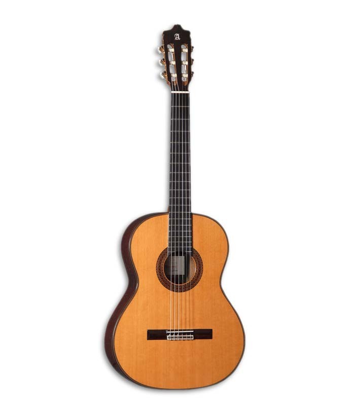 A Alhambra 7C Classic é uma guitarra clássica fabricada 100% à mão, a um grande preço