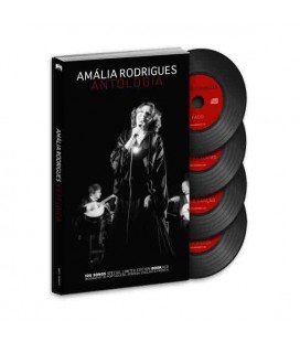 Livro Sevenmuses Amália Rodrigues Antologia com CD