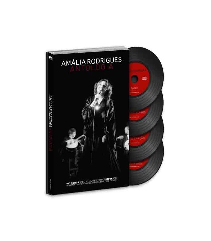 Book Sevenmuses Amália Rodrigues - Antologia with CD