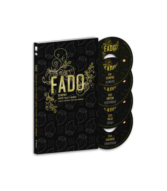 Libro Sevenmuses Fado Sempre Ontem Hoje e Amanhã c/4 CDs