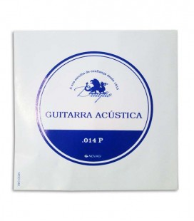 Corda Individual Dragão Viola Superior Aço Inox 014 2a Si Botão
