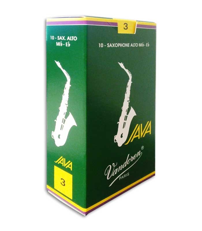 Palheta Vandoren SR263 Java No 3 para Saxofone Alto