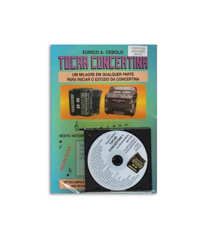 Eurico Cebolo Método Mágico Tocar Concertina 1 com CD