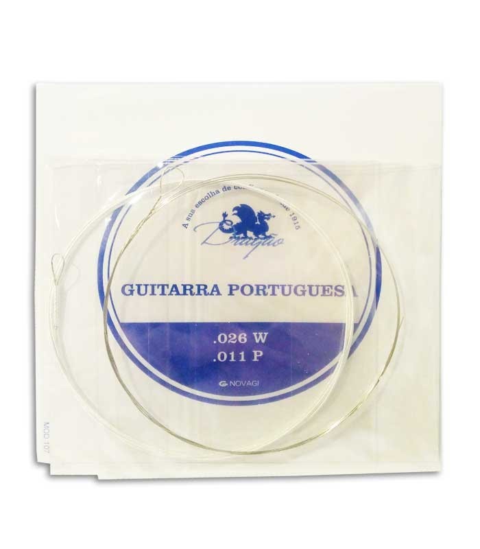 Juego de Cuerdas Dragão 005 Guitarra Portuguesa Afinación Coimbra Tensión Média