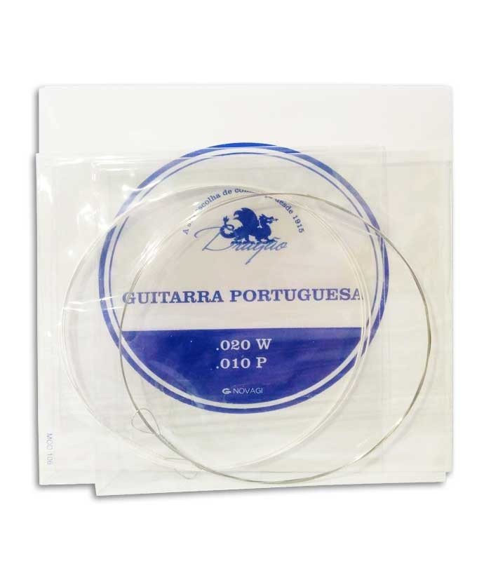 Juego de Cuerdas Dragão 005 Guitarra Portuguesa Afinación Coimbra Tensión Média