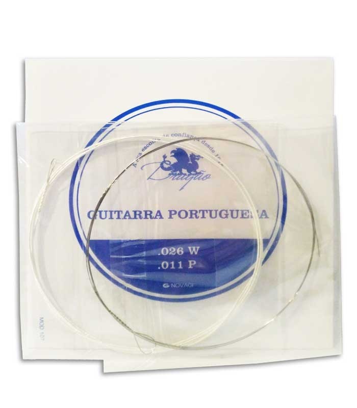 String Set Dragão Guitarra Portuguesa Coimbra Tuning Medium Tension Stainless Steel