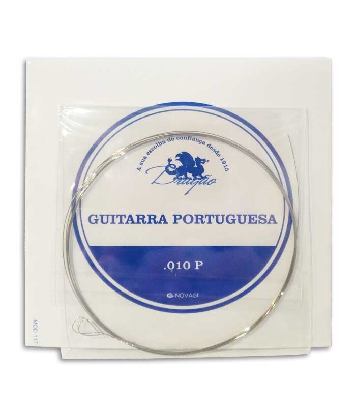 Juego de Cuerdas Dragão Guitarra Portuguesa Afinación Coimbra Tensión Média Acero Inoxidable