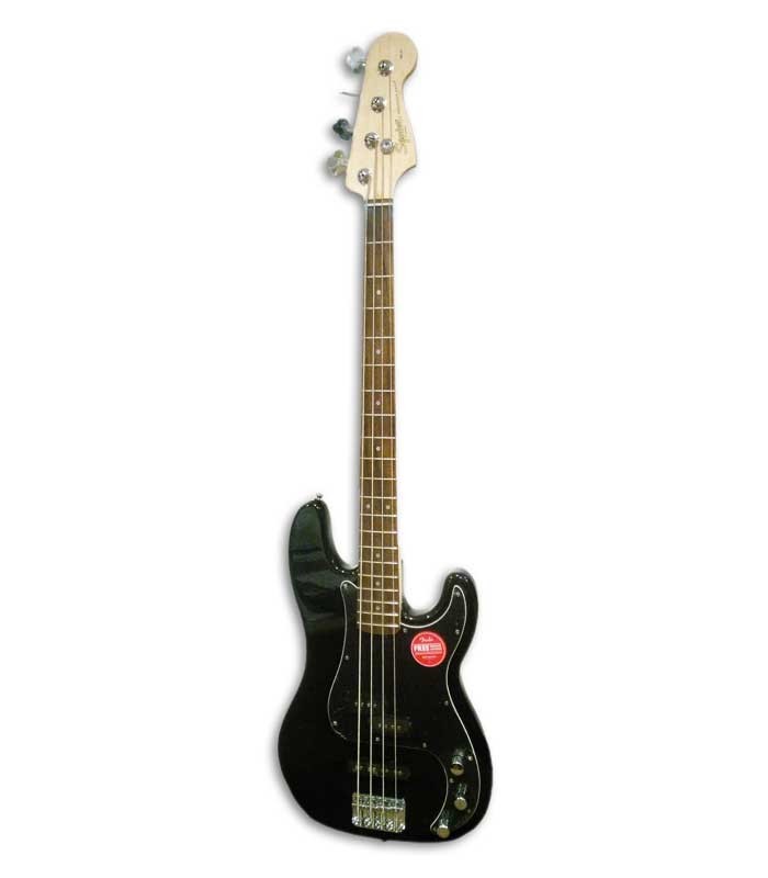 Foto do baixo Squier Affinity Precision Bass PJ LRL BLK