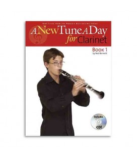 Foto de la tapa del libro A New Tune a Day Clarinet book 1 
