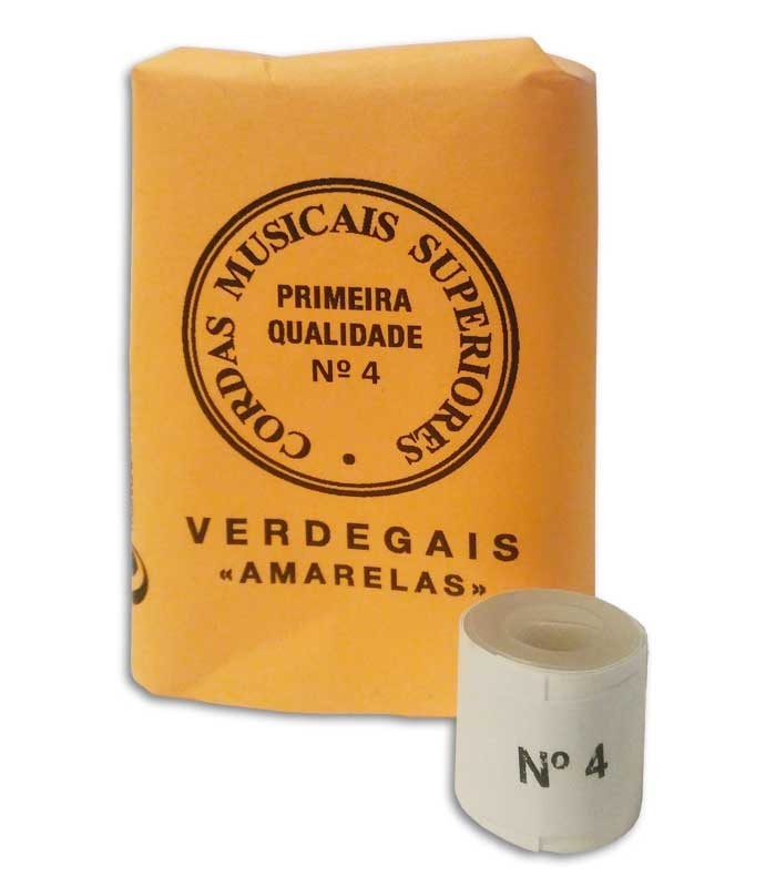 Individual String Dragão No 4 Yellow Steel