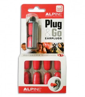 Foto de la embalage con el protector Alpine para oídos Party Plug
