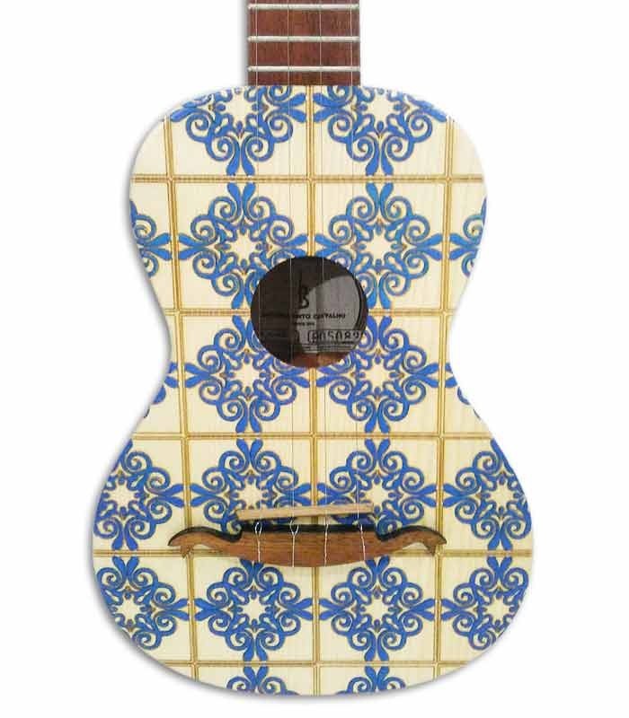 Cavaquinho APC Grabado a Laser Pintado a Mano