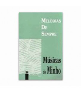 Libro Melodias De Sempre No 34 Músicas do Minho por Manuel Resende