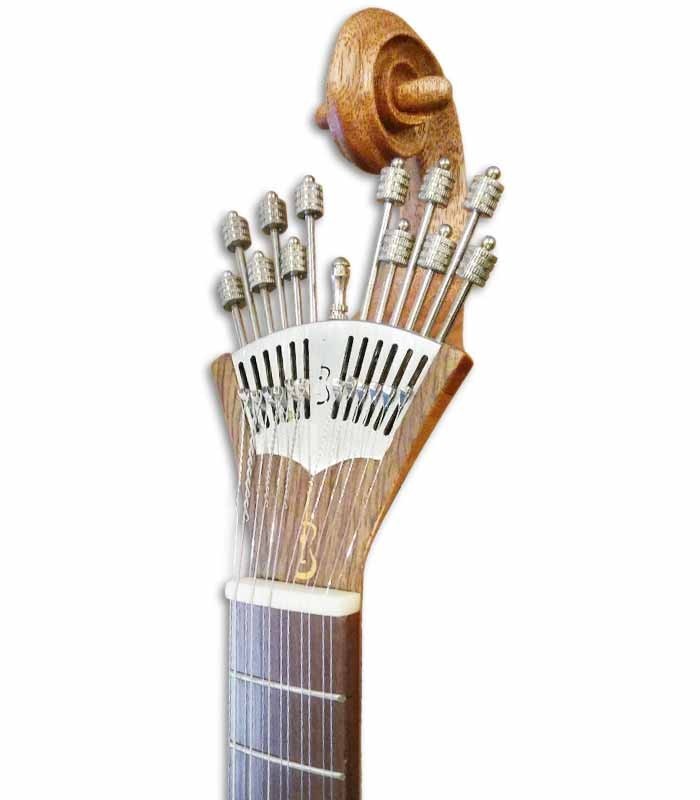 Guitarra Portuguesa APC GFHPLS Spruce Mogno Pintada à Mão