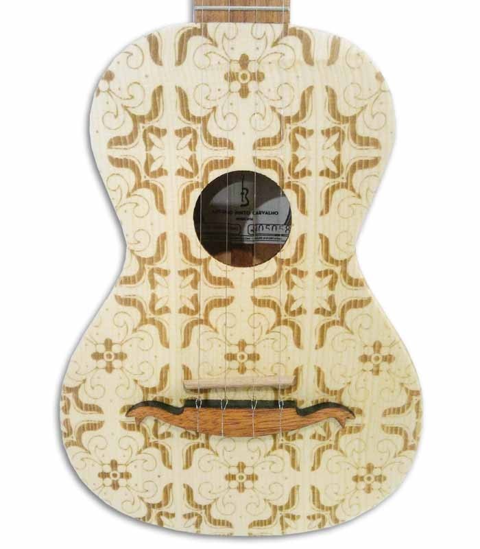 Cavaquinho APC Grabado a Laser Pintado a Mano