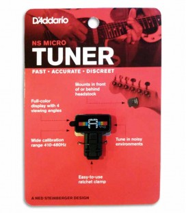 Afinador DAddario PW CT 12 Micro Clip Tuner