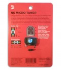 Back of package of tuner D'Addario PW-CT-12