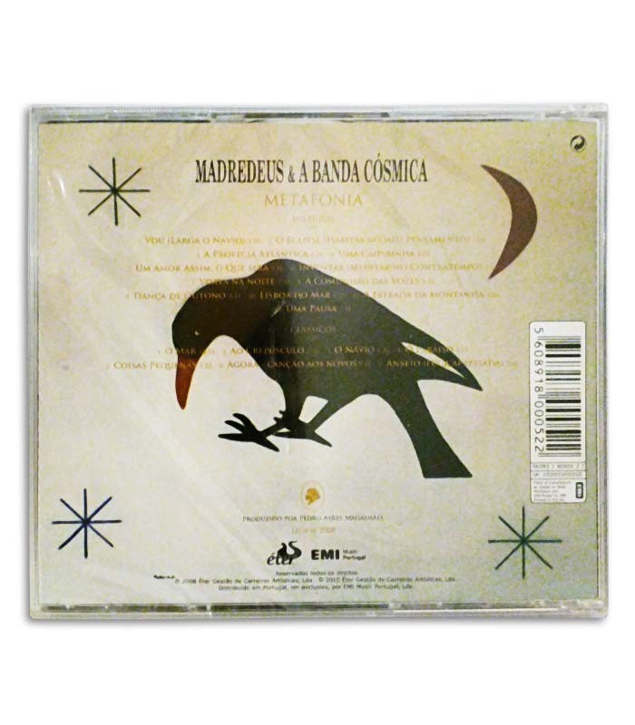 CD Sevenmuses Madredeus e a Banda Cósmica Metafonia 2CD