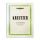 Book Edition Peters EP4310 Kreutzer 42 Studies for Violin