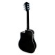 Guitarra Eletroacústica Fender FA 125CE Dreadnought Black