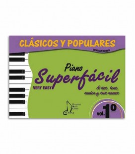 Livro Clássicos e Populares para Piano Fácil Vol 1 EMC341234