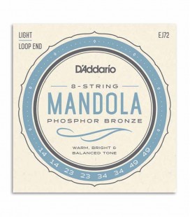 Jogo de Cordas Daddario EJ72 para Bandola 014 049