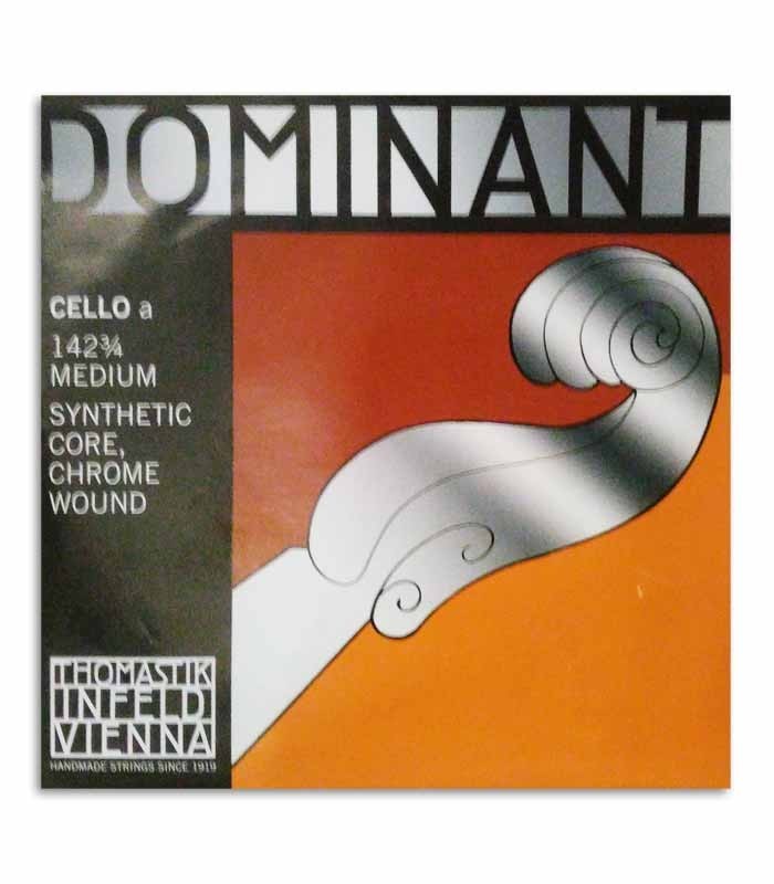 Corda Thomastik Dominant 130 para Violoncelo 3/4 1ª Lá