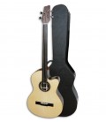 Acoustic Bass Artimúsica 33133 Deluxe Special 4 Strings Fretless with Pickup and Hard Case