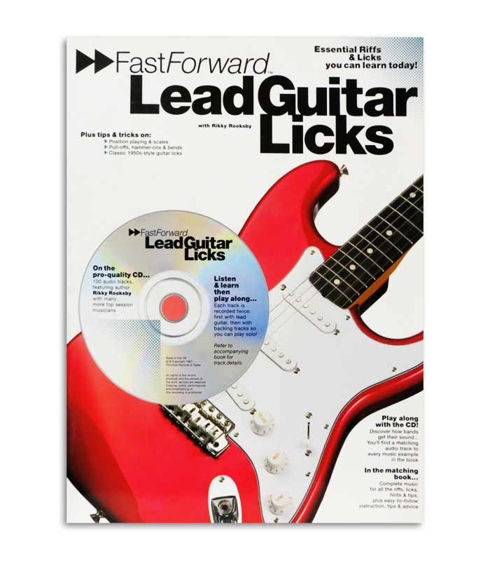 Livro Fast Forward Lead Guitar Licks AM92448