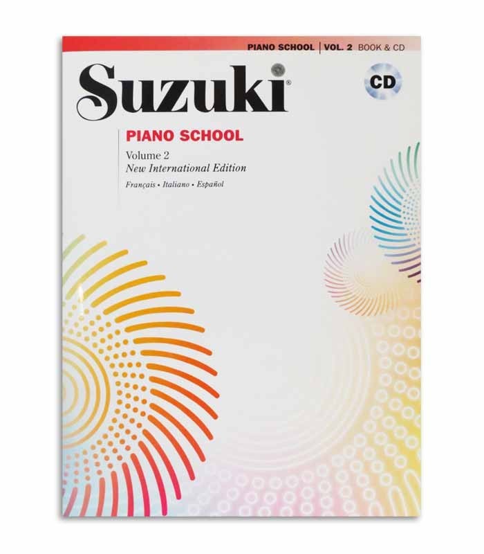Capa do livro Suzuki Piano School Vol 2 FR IT ES MB9319