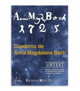 Book Caderno Anna Magdalena Bach EMC341252