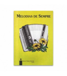 Libro Melodias de Sempre No 8 por Manuel Resende