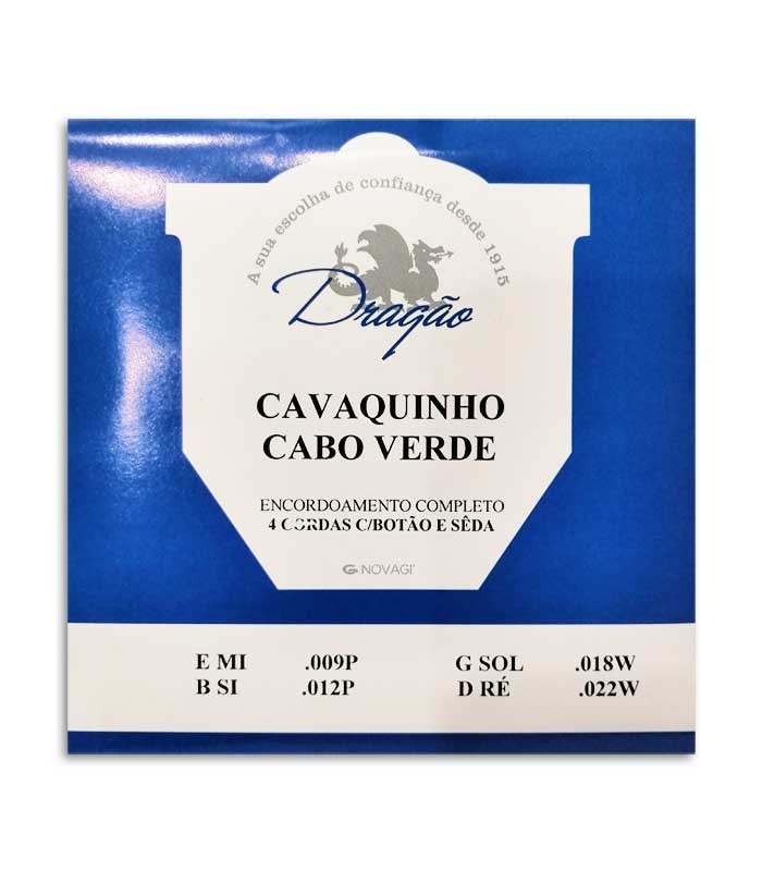 Package of string set Dragão for Cape Verde Cavaquinho