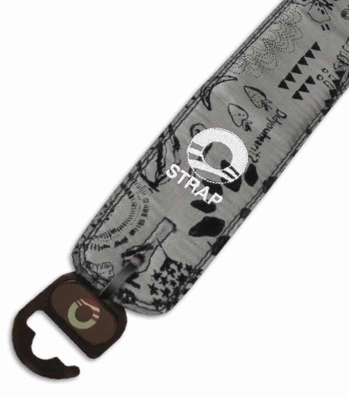 Correia Strap ST3V em Tecido Origem Vegetal para Guitarra