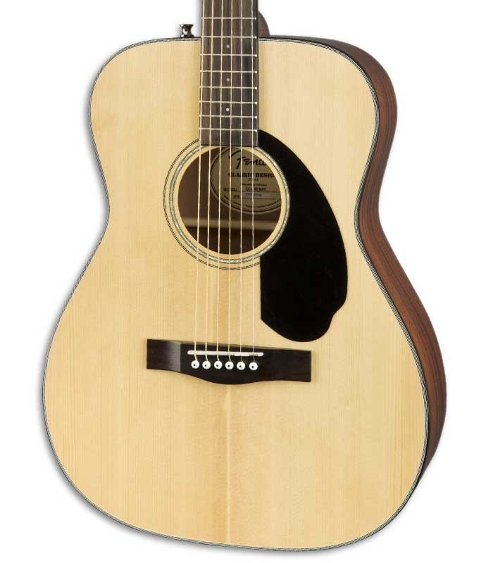 Cuerpo de la guitarra Fender CC-60S Concert Natural