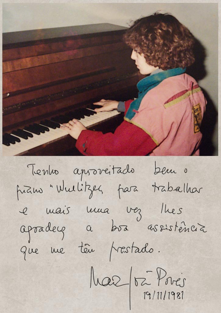Maria João Pires no Salão Musical