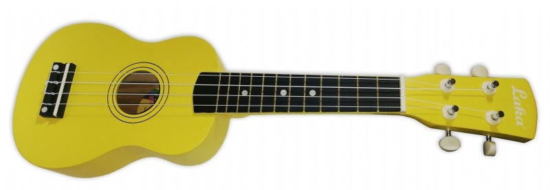 Ukulele Soprano Laka VUS 15YL Amarelo 