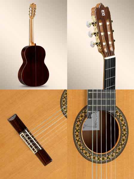 Guitarra Clássica Alhambra 4P Cedro Pau Santo