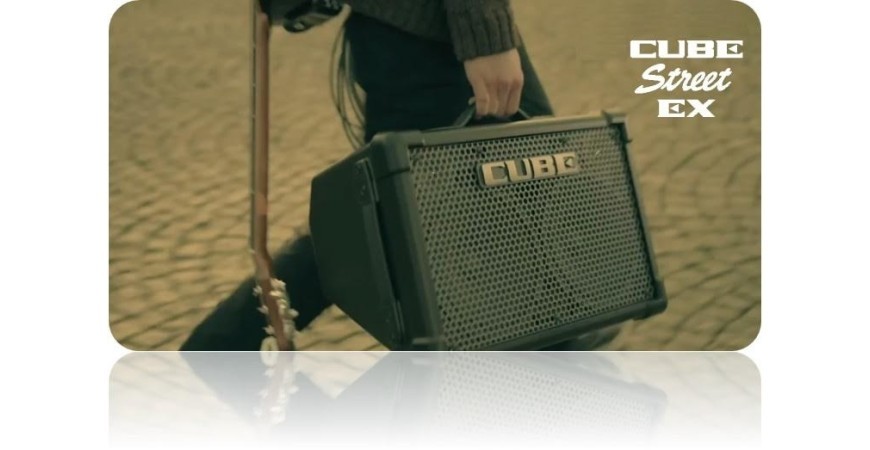 Roland Street Cube-A música sai à rua