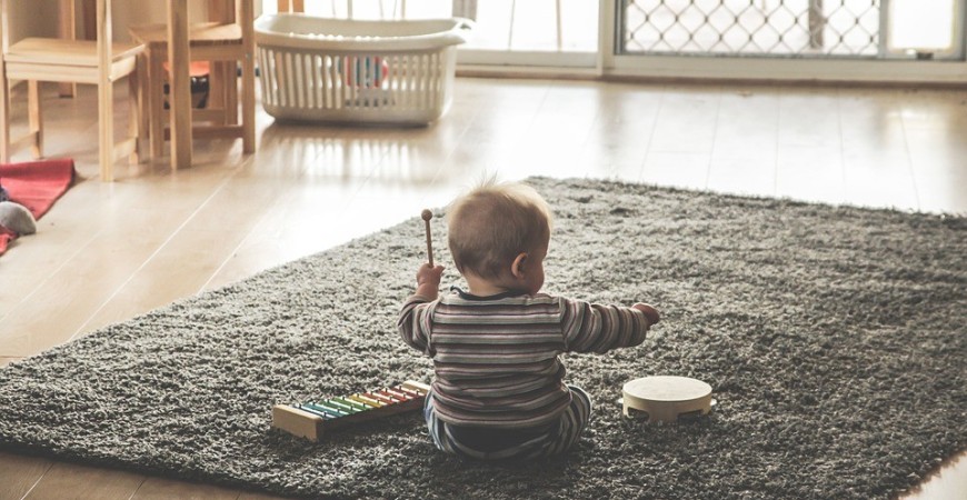 Children's Day: making music while playing