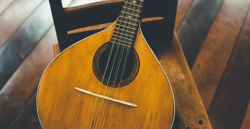 É uma guitarra portuguesa, concerteza