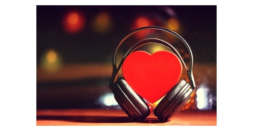 Corações Musicais para o Dia dos Namorados