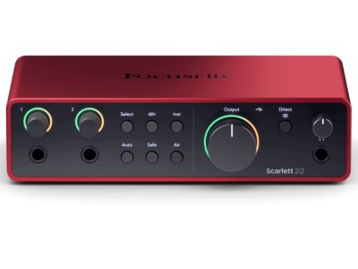 Som profissional em casa com a Focusrite Scarlett 2i2 4th Gen